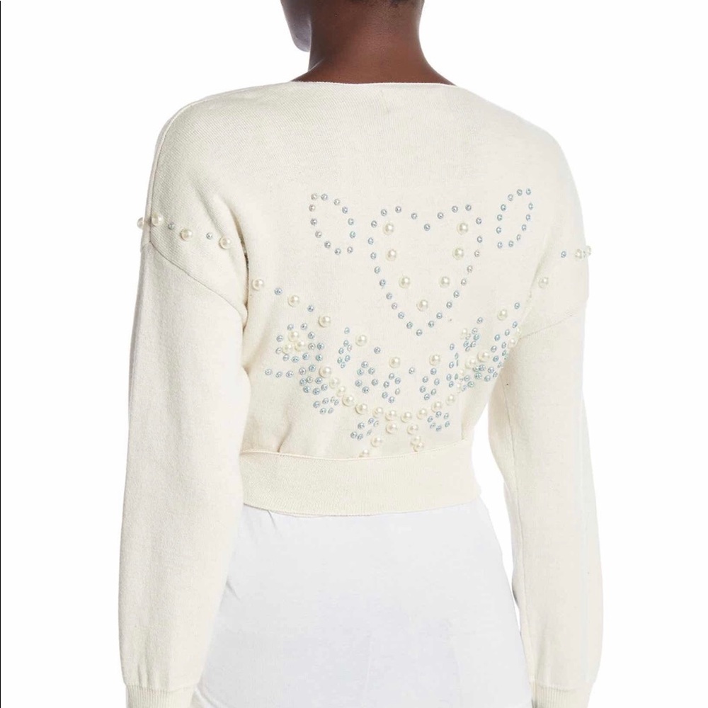 Wildfox Wilder Mock Wrap top size small - Picture 4 of 12